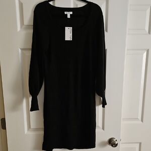 Nine West Black Sweater Women's Dress